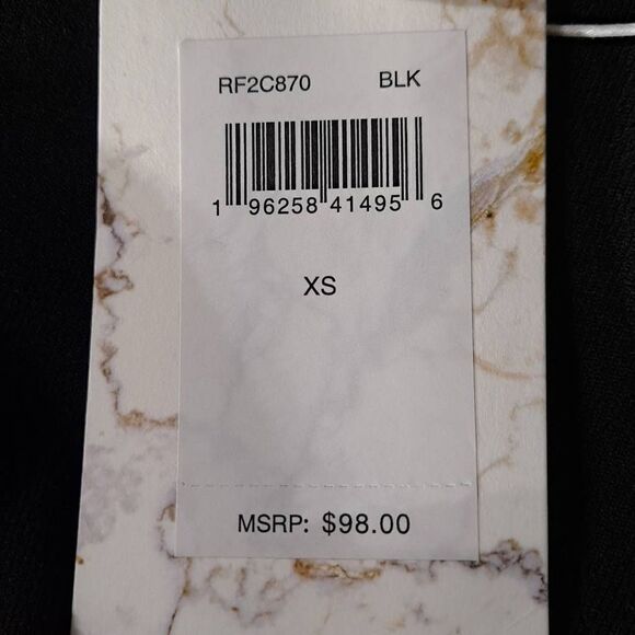 Splendid High Waist Pants Trousers Black XSmall - Picture 4 of 7